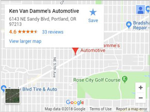 Ken Van Damme's Automotive on Google Maps